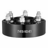 Automotive Repair & Speciality Tools: VEVOR 2" 6"x5.3" Wheel Spacers Wheel Adapters 6 Lug Forged Spacer 4 PCS Black
