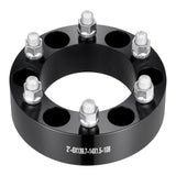 Automotive Repair & Speciality Tools: VEVOR 2" 6"x5.5" Wheel Spacers Wheel Adapters 6 Lug Forged Spacer 4 PCS Black