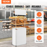 Calendars, Organisers & Planners: VEVOR Portable Tradeshow Podium Table, 785 x 380 x 1815 mm, Display Exhibition Counter Stand Booth Fair with Wall, Foldable Promotion Retail Bar Table Pop Up Podium with Storage Rack/Carrying Bag