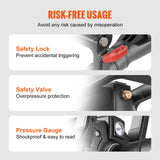 Automotive Repair & Speciality Tools: VEVOR Tire Bead Seater, 2.4 Gal/9 L Air Tire Bead Blaster, 150 PSI Handheld Bead Bazooka, Portable Tire Inflator Tool, 87-116 PSI Operating Pressure for Tractor Truck ATV Car and Automobile Repair