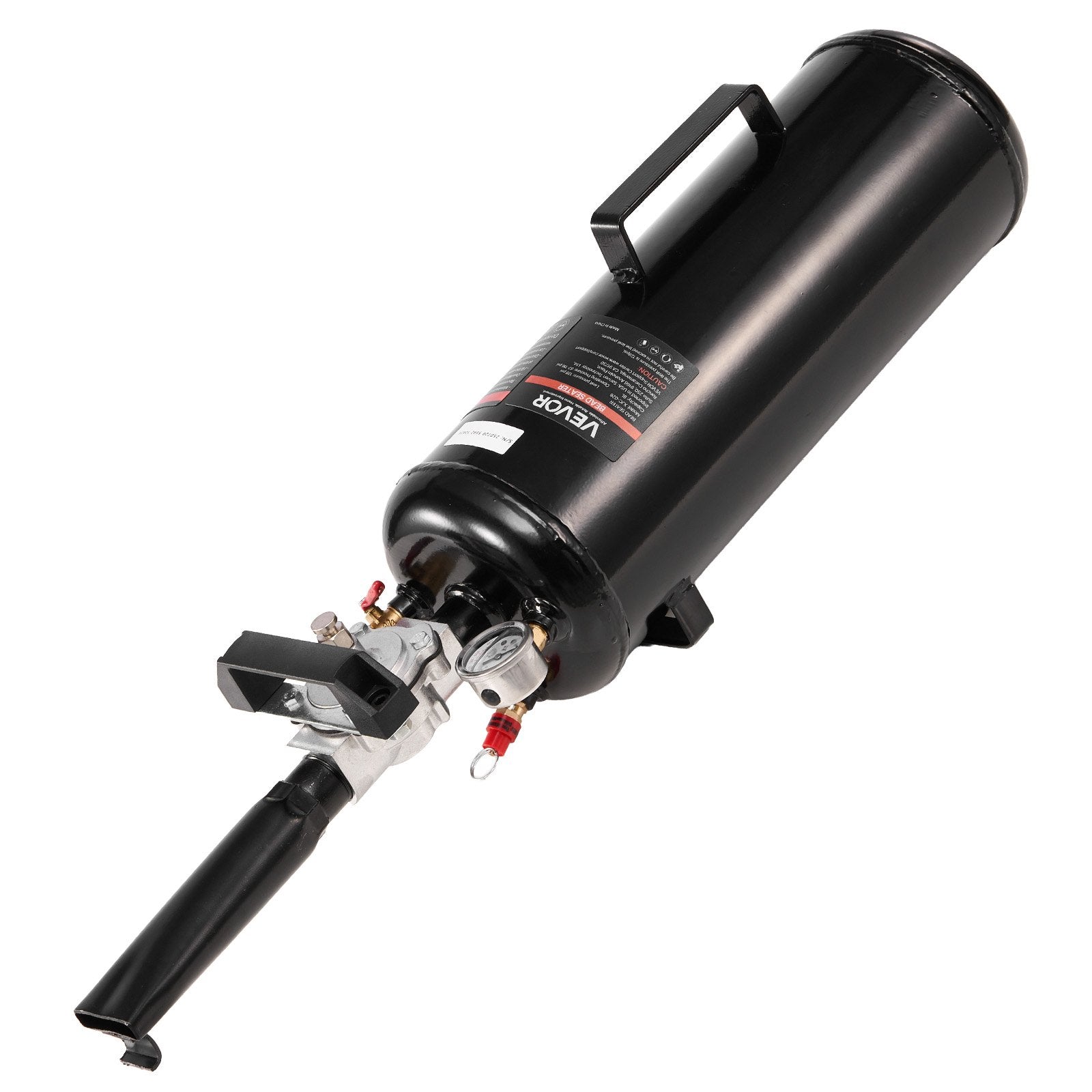 Portable Tire Bead Seater, 2.1 Gal / 8 L Air Bead Blaster, Handheld Tire Inflator Tool, 87-116 PSI Operating Pressure, Trigger Seating Inflator for Car, Compact SUV, Light Truck, E-Bike, RV, ATV
