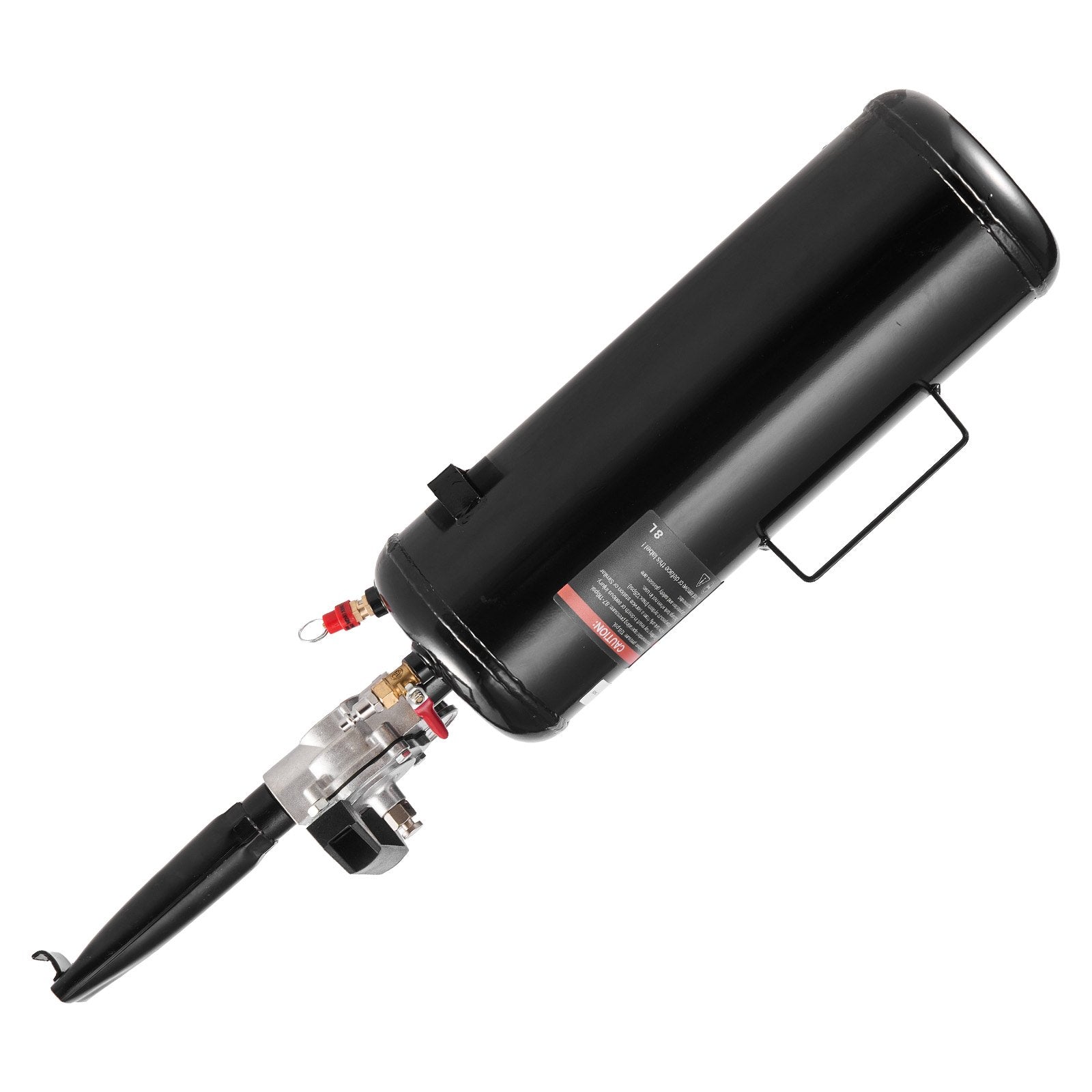 Portable Tire Bead Seater, 2.1 Gal / 8 L Air Bead Blaster, Handheld Tire Inflator Tool, 87-116 PSI Operating Pressure, Trigger Seating Inflator for Car, Compact SUV, Light Truck, E-Bike, RV, ATV
