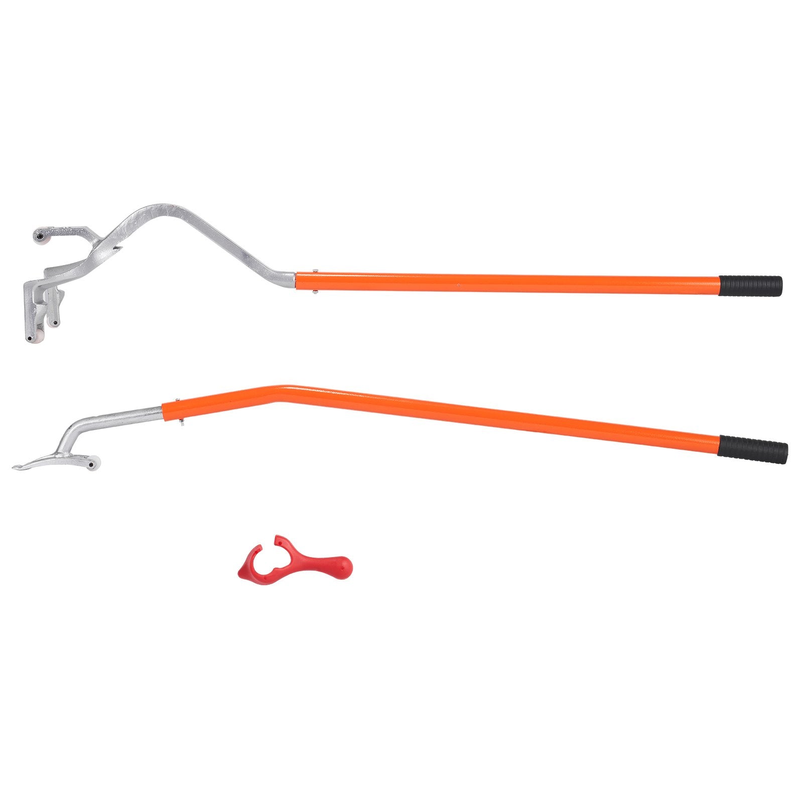 Tool Cabinets: VEVOR Tire Mount Demount Tool, 571-622 mm Manual Steel Tire Changer Mount Demount Removal Tool, with Extra Bead Holder, Tubeless Truck Bead Breaker, 3 PCS Tire Changing Tools, Orange
