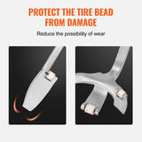 Tool Cabinets: VEVOR Tire Mount Demount Tool, 571- 622 mm Manual Steel Tire Changer Mount Demount Removal Tool, with Extra Bead Holder, Tubeless Truck Bead Breaker, 3 PCS Tire Changing Tools, Orange