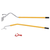 Tool Cabinets: VEVOR Tire Mount Demount Tool, 571- 622 mm Manual Steel Tire Changer Mount Demount Removal Tool, with Extra Bead Holder, Tubeless Truck Bead Breaker, 3 PCS Tire Changing Tools, Orange