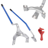 Automotive Repair & Speciality Tools: VEVOR Tire Mount Demount Tool, 571-622 mm Manual Steel Tire Changer Mount Demount Removal Tool, with Extra Bead Keeper, Tubeless Truck Bead Breaker, 3 PCS Tire Changing Tools, Orange