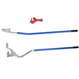 Automotive Repair & Speciality Tools: VEVOR Tire Mount Demount Tool, 571-622 mm Manual Steel Tire Changer Mount Demount Removal Tool, with Extra Bead Keeper, Tubeless Truck Bead Breaker, 3 PCS Tire Changing Tools, Orange