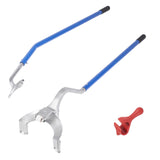 Automotive Repair & Speciality Tools: VEVOR Tire Mount Demount Tool, 571-622 mm Manual Steel Tire Changer Mount Demount Removal Tool, with Extra Bead Keeper, Tubeless Truck Bead Breaker, 3 PCS Tire Changing Tools, Orange