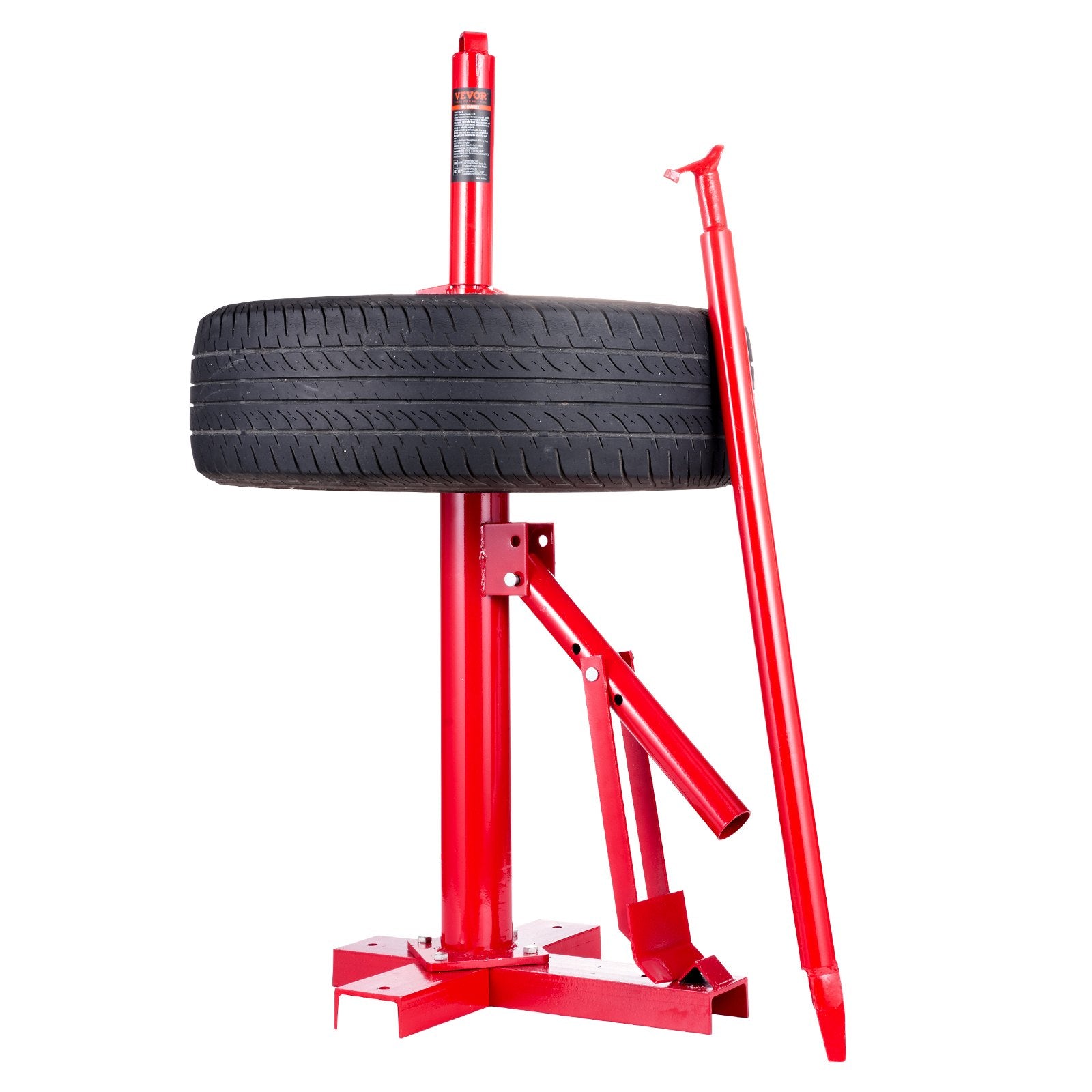 Manual Tire Changer, Portable Hand Bead Breaker Mounting Tool for 203 - 406 mm Tires, Compatible with Car Truck Trailer, Tire Mounting Machine for Home Garage Small Auto Shop