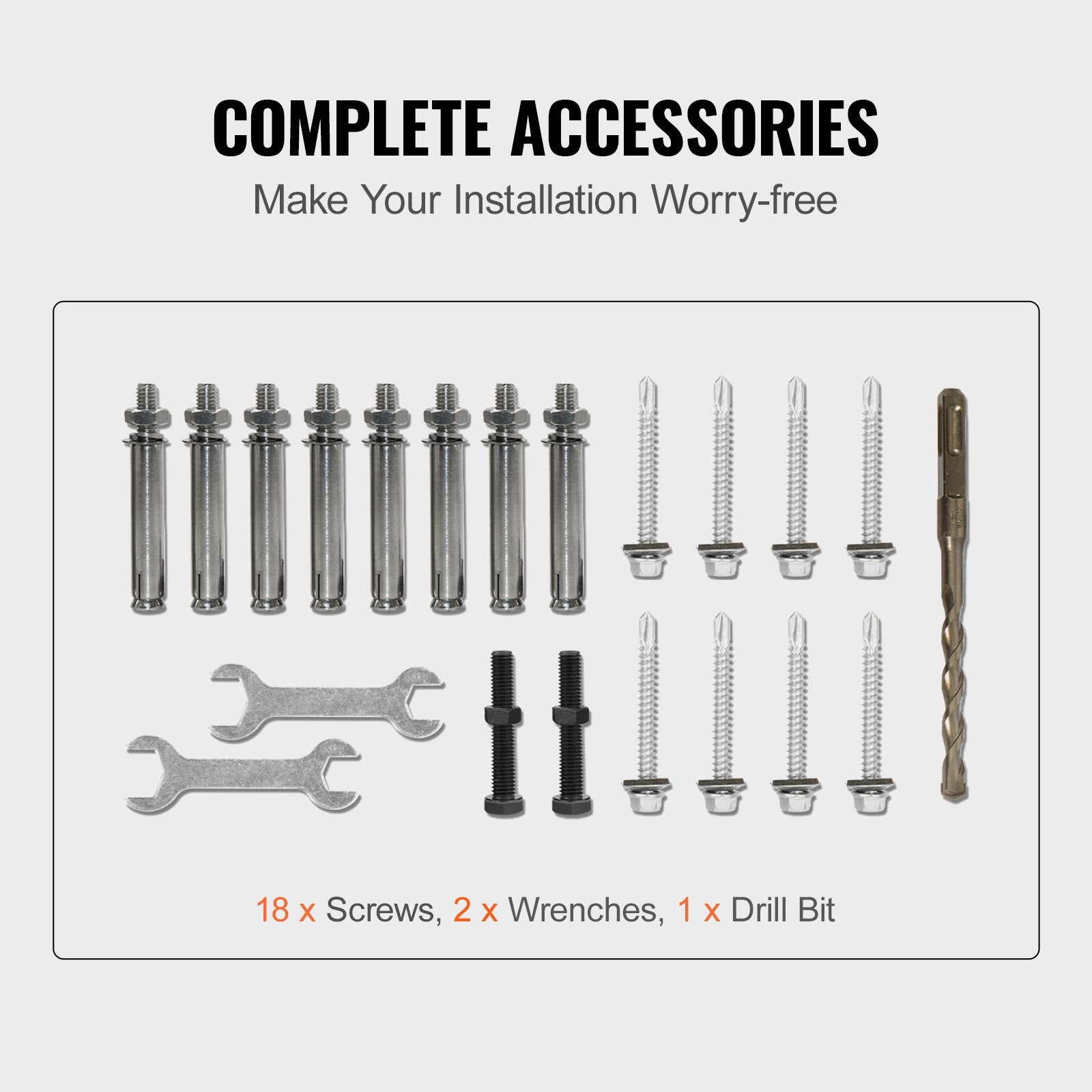 Door Hardware: VEVOR Handrails for Outdoor Steps, Fit 1-3 Steps Wrought Iron Handrail, Outdoor Stair Railing, Adjustable Front Porch Hand Rail, Black Transitional Hand railings for Concrete Steps or Wooden Stairs