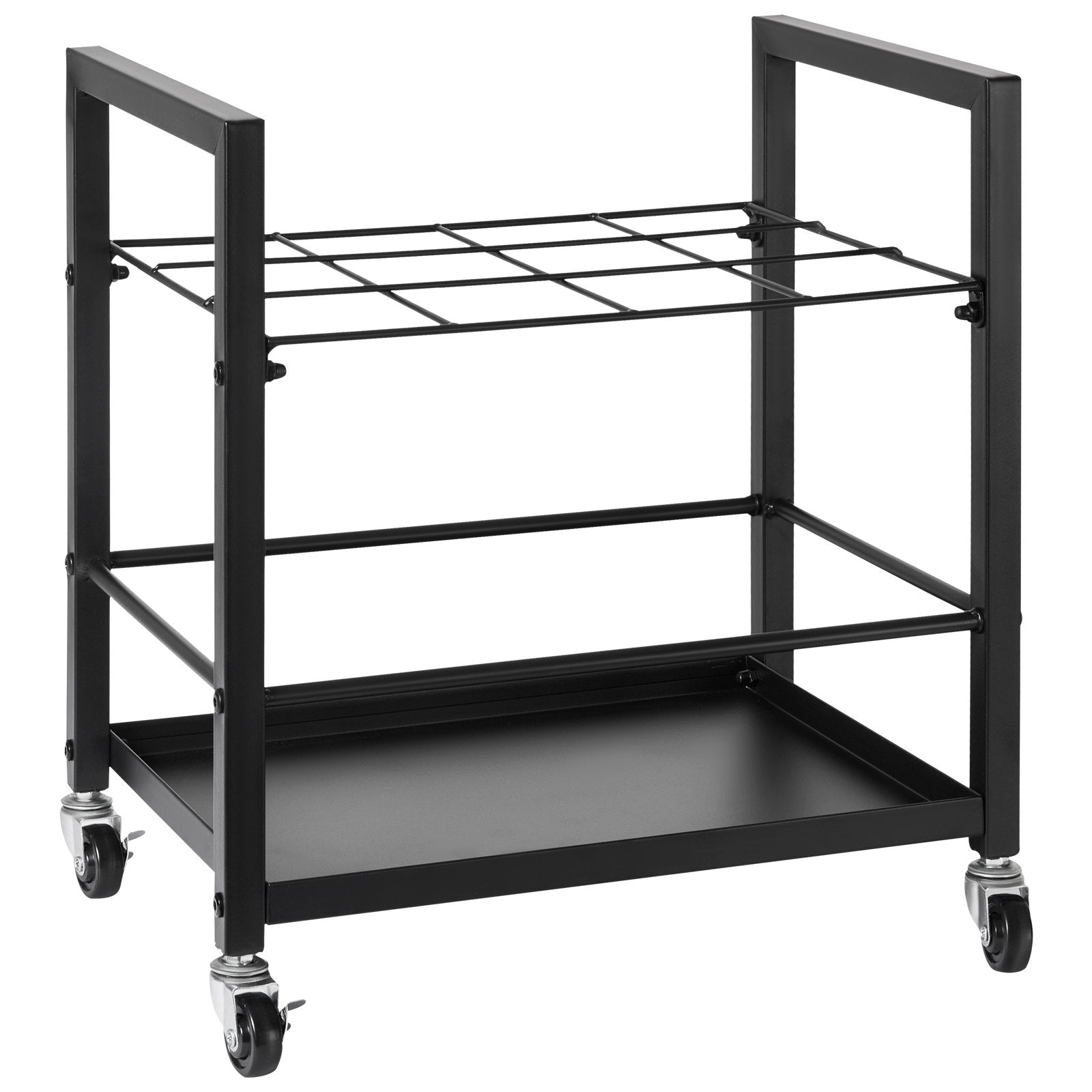 Storage Cabinets: VEVOR Blueprint Storage Rack, 12 Slots Blueprint Holder with Wheels, Mobile Metal Blueprint Storage Cart for Map Poster Architectural Construction Plan, Roll File Organizer for Home, Office, School