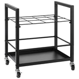 Storage Cabinets: VEVOR Blueprint Storage Rack, 12 Slots Blueprint Holder with Wheels, Mobile Metal Blueprint Storage Cart for Map Poster Architectural Construction Plan, Roll File Organizer for Home, Office, School
