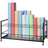 Desk Accessories: VEVOR Blueprint Storage Rack 50 Slots Mobile Roll File Holder for Architectural