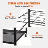Desk Accessories: VEVOR Blueprint Storage Rack 50 Slots Mobile Roll File Holder for Architectural