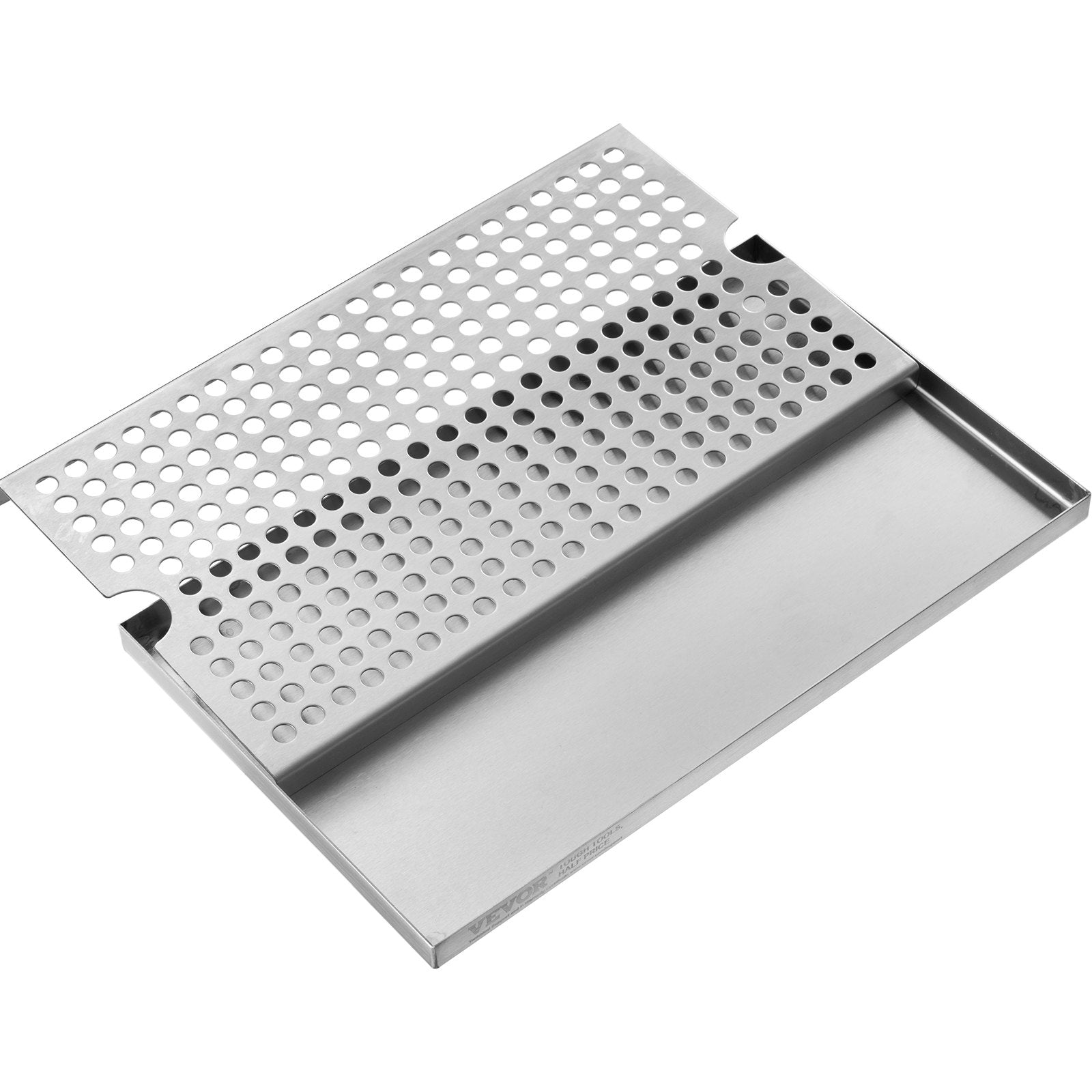 Basketball & Basketball Accessories: VEVOR Beer Drip Tray, 304 Stainless Steel Kegerator Drip Trays with 4 Non-Slip Rubber Pads and Detachable Cover, Heat / Cold Resistant Beer Tower Drip Pan for Bar Restaurant Coffee Shop Home