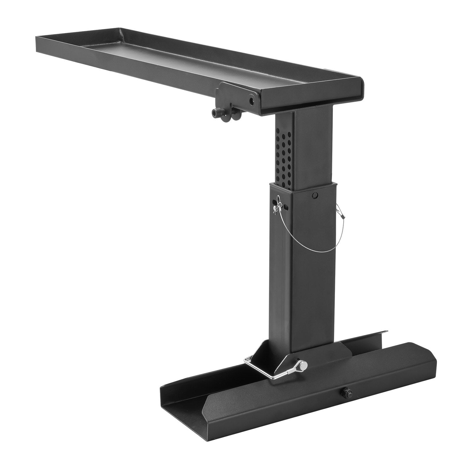 Spas & Accessories: VEVOR Ladder Levler, 29.8 L x 11.4-18 in H Support Surface, Steel Ladder Leveling Tool, Folding Pitch Hopper, Stair Ladder Stabilizer Easy to Use,Extension Ladder Accessories for Uneven Ground