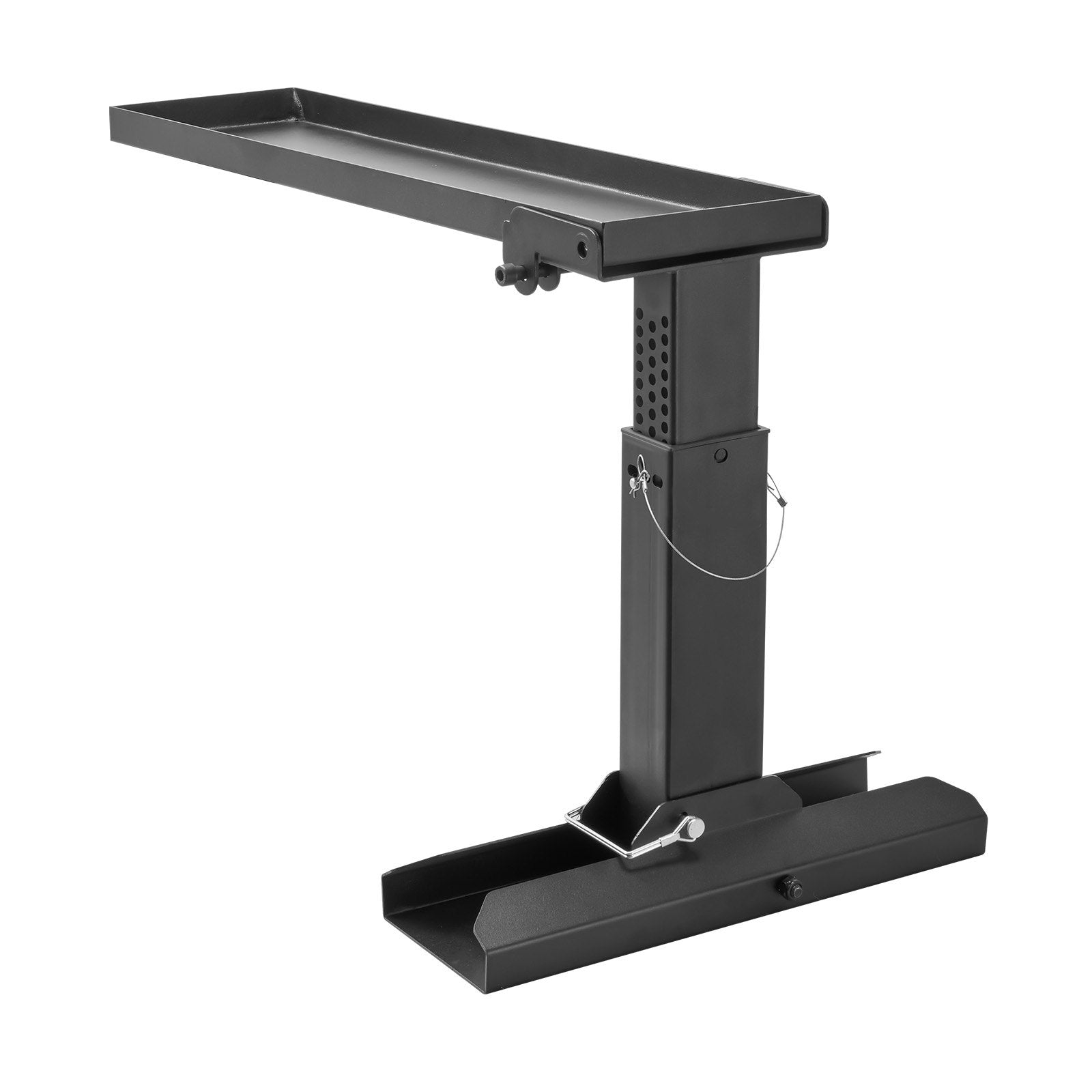 Spas & Accessories: VEVOR Ladder Levler, 29.8 L x 11.4-18 in H Support Surface, Steel Ladder Leveling Tool, Folding Pitch Hopper, Stair Ladder Stabilizer Easy to Use,Extension Ladder Accessories for Uneven Ground