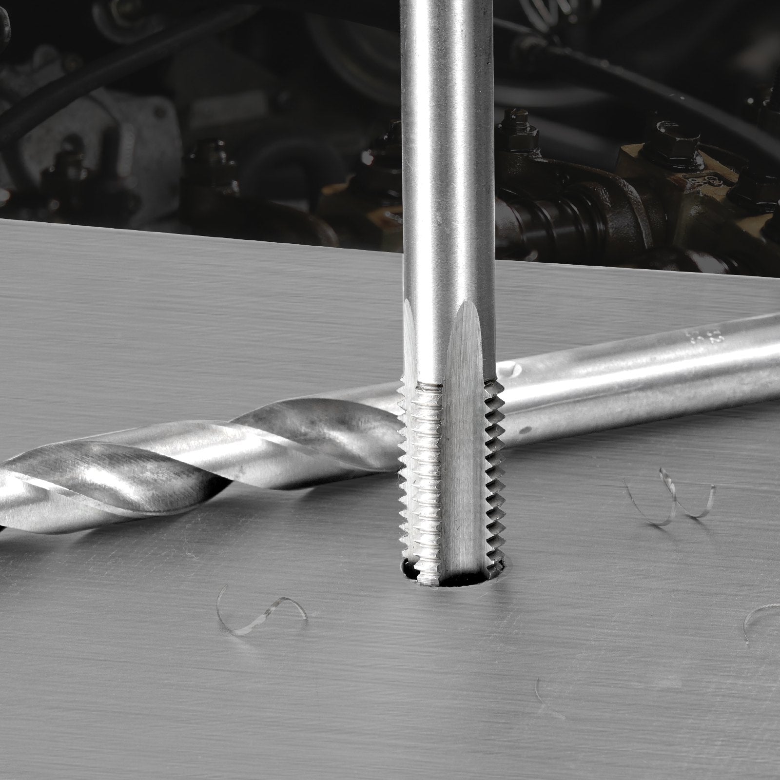 Automotive Repair & Speciality Tools: VEVOR Helicoil Thread Repair Kit, 338-Piece SAE and Metric Rethreading Tool Kit, M5, M6, M8, M10, M12, 1/4", 5/16", 3/8", 7/16", 1/2", HSS Drill Bits Thread Inserts Taps Breakoff Installation Tools