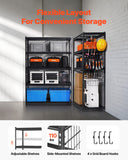 VEVOR Storage Shelves 5 Tier Adjustable Heavy Duty Garage Shelving Unit 1361 kg