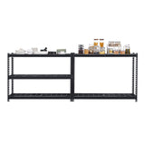 VEVOR Storage Shelves 5 Tier Adjustable Heavy Duty Garage Shelving Unit 1361 kg