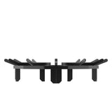 Fire Pit Accessories: VEVOR Log Grate, 27 inch Heavy Duty Wheel Fire Grate with 6 Support Legs, Solid Powder-coated Steel Bars, Log Firewood Burning Rack Holder for Wood Stove and Outdoor Camping Fire Pit