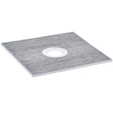 Kitchen & Bathroom DIY: VEVOR Shower Curb Kit, 914x914mm Shower Pan Kit with 160mm Central Drain, Lightweight EPS Shower Installation Kits with 2 Waterproof Cloths, Shower Pan Slope Sticks Fit for Bathroom