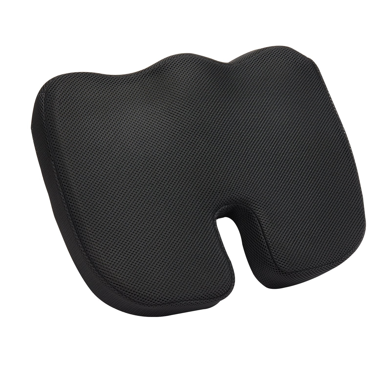 Back Care: VEVOR Seat Cushion, Memory Foam Seat Chair Cushion for Pressure Relief, Soft & Breathable Wheelchair Seat Pad with Removable Cover for Travel, Office, Car, Airplane - Lightweight and Portable