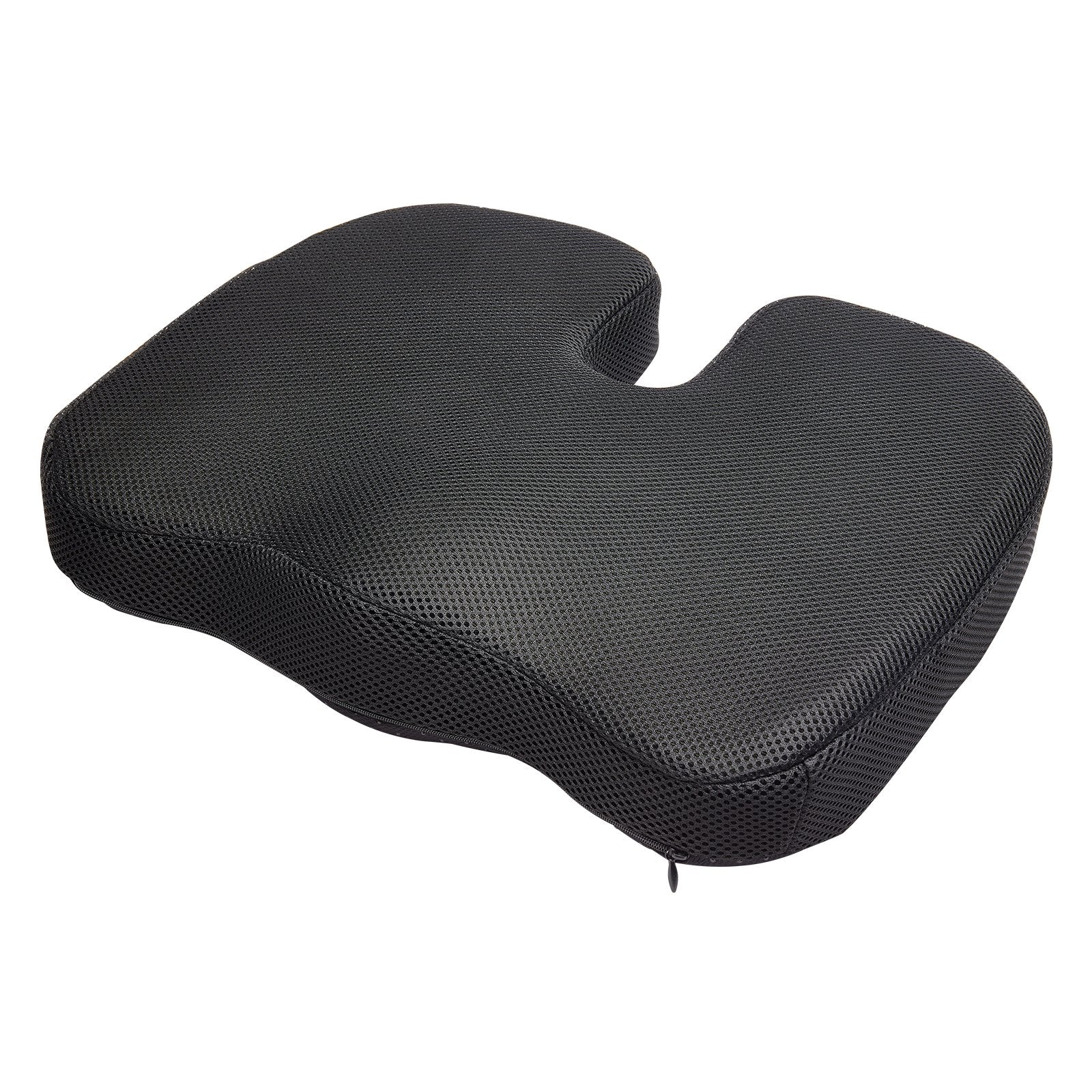 Back Care: VEVOR Seat Cushion, Memory Foam Seat Chair Cushion for Pressure Relief, Soft & Breathable Wheelchair Seat Pad with Removable Cover for Travel, Office, Car, Airplane - Lightweight and Portable