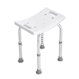 Mobility & Accessibility: VEVOR Shower Chair, Adjustable Height Shower Stool with Built-in Handles, Shower Seat for Inside Shower or Tub, Non-Slip Bench Bathtub Stool Seat for Elderly Disabled Handicap, 158.8 kg Capacity