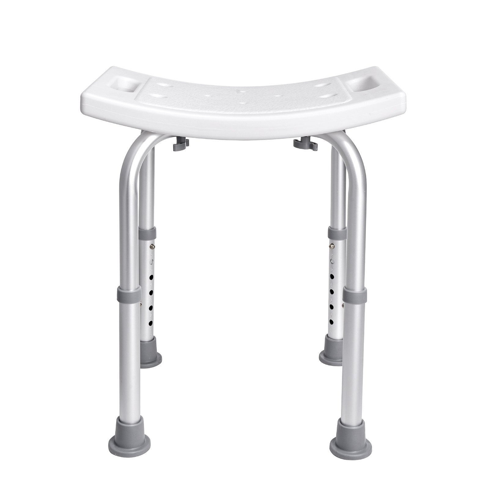 Mobility & Accessibility: VEVOR Shower Chair, Adjustable Height Shower Stool with Built-in Handles, Shower Seat for Inside Shower or Tub, Non-Slip Bench Bathtub Stool Seat for Elderly Disabled Handicap, 158.8 kg Capacity