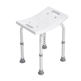 Mobility & Accessibility: VEVOR Shower Chair, Adjustable Height Shower Stool with Built-in Handles, Shower Seat for Inside Shower or Tub, Non-Slip Bench Bathtub Stool Seat for Elderly Disabled Handicap, 158.8 kg Capacity
