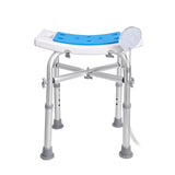 Mobility & Accessibility: VEVOR Shower Chair, Adjustable Height Shower Stool with Crossbar Support, Shower Seat for Inside Shower or Tub, Non-Slip Bench Bathtub Stool Seat for Elderly Disabled Handicap, 226.8 kg Capacity
