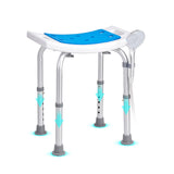 Mobility & Accessibility: VEVOR Shower Chair, Adjustable Height Shower Stool, Shower Seat for Inside Shower or Tub, Non-Slip Bench Bathtub Stool Seat for Elderly Disabled Handicap, 158.8 kg Capacity