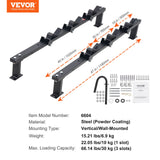 Bicycle Stands & Storage: VEVOR 3-Place Weeder Trimmer Rack Holder for Open Landscape Trailer Lockable