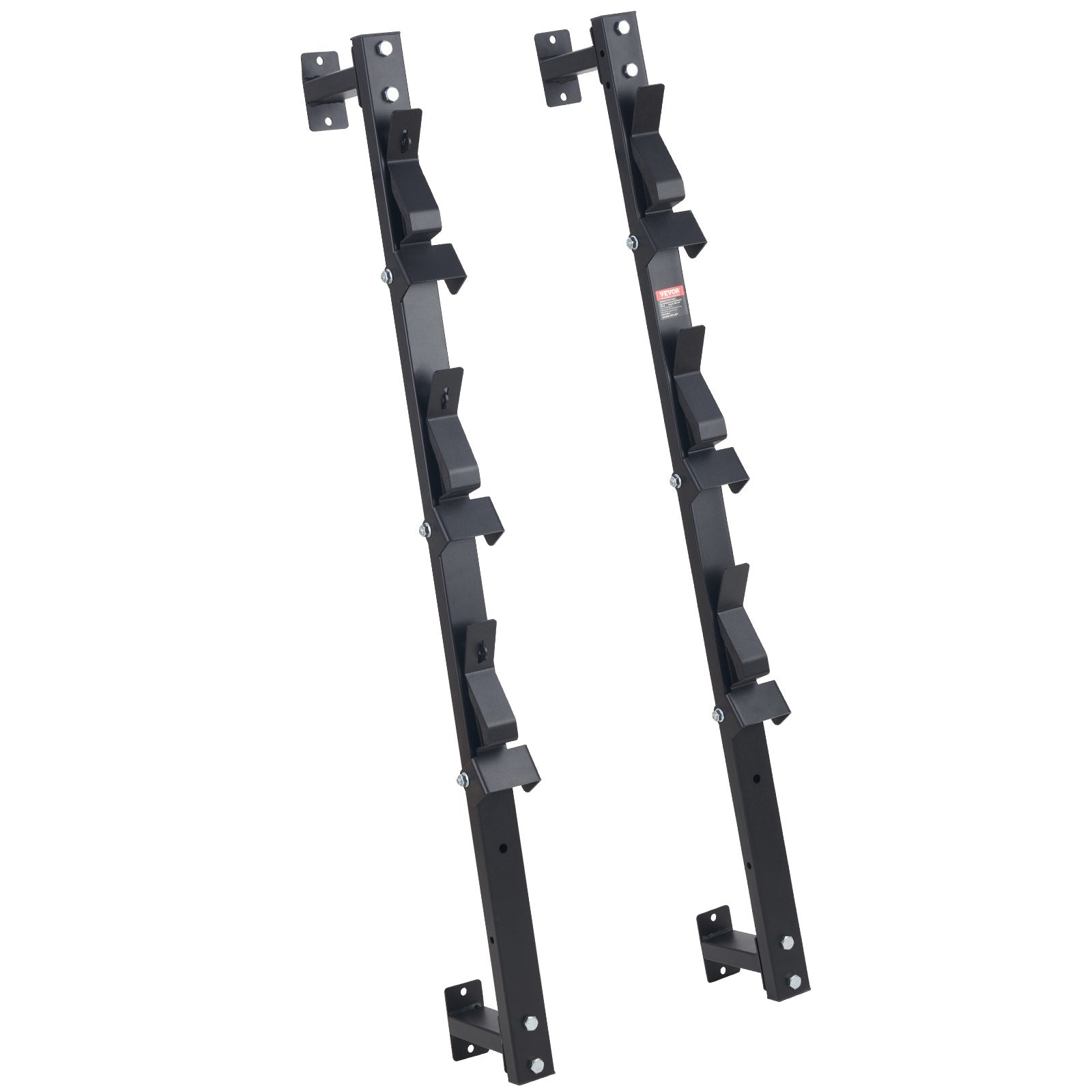 Bicycle Stands & Storage: VEVOR 3-Place Weeder Trimmer Rack Holder for Open Landscape Trailer Lockable