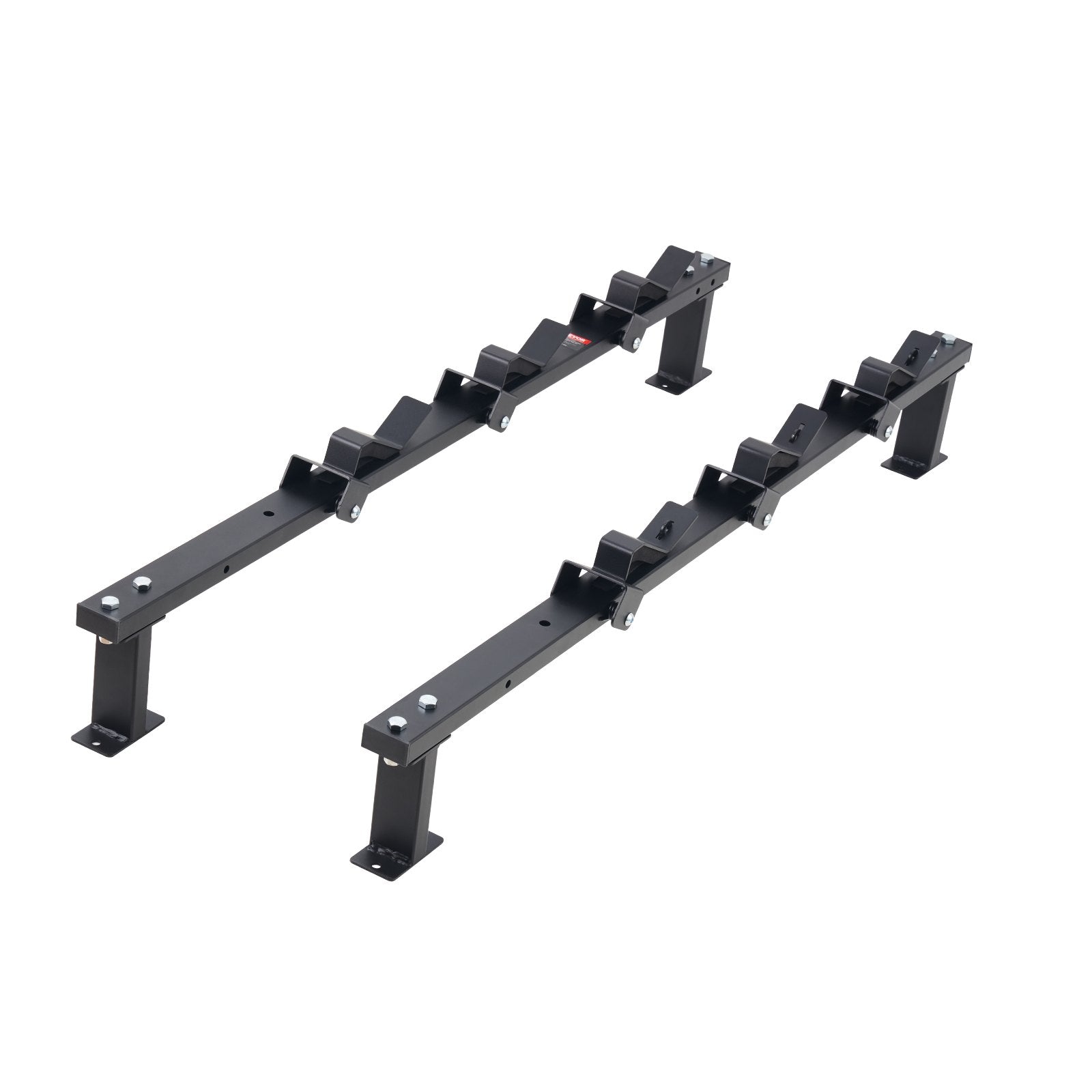 Bicycle Stands & Storage: VEVOR 3-Place Weeder Trimmer Rack Holder for Open Landscape Trailer Lockable