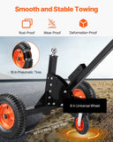 Mobility & Accessibility: VEVOR Trailer Dolly, 1500lbs Tongue Weight Capacity, 2 in 1 Trailer Mover with 2 in Ball, 16 in Pneumatic Tires and Universal Wheel, Portable Tow Dolly for Moving Car RV Trailer