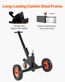 Mobility & Accessibility: VEVOR Trailer Dolly, 1500lbs Tongue Weight Capacity, 2 in 1 Trailer Mover with 2 in Ball, 16 in Pneumatic Tires and Universal Wheel, Portable Tow Dolly for Moving Car RV Trailer