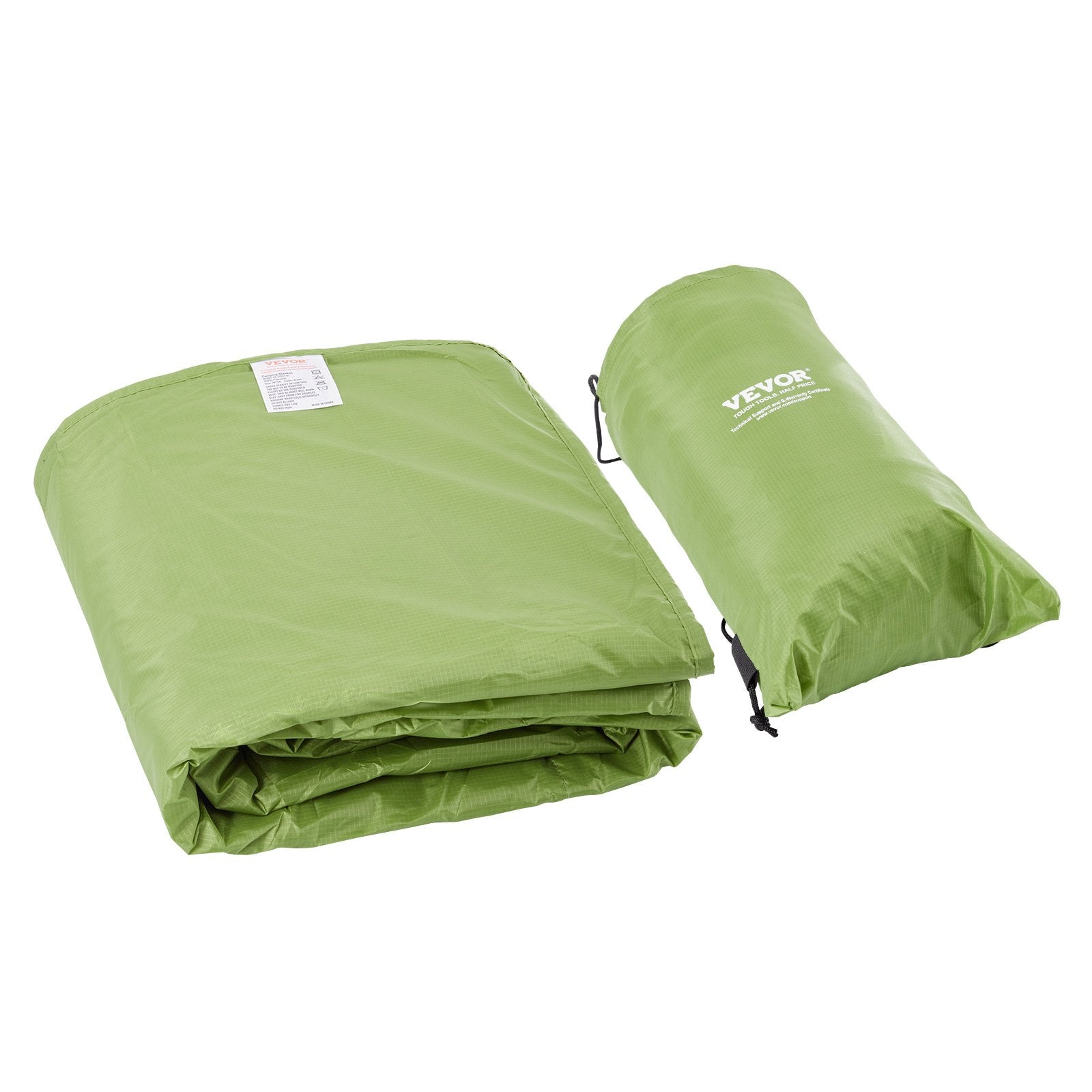Blankets & Throws: VEVOR Camping Blanket 2 m x 1.5 m Wearable Warm Stadium Blanket Army Green