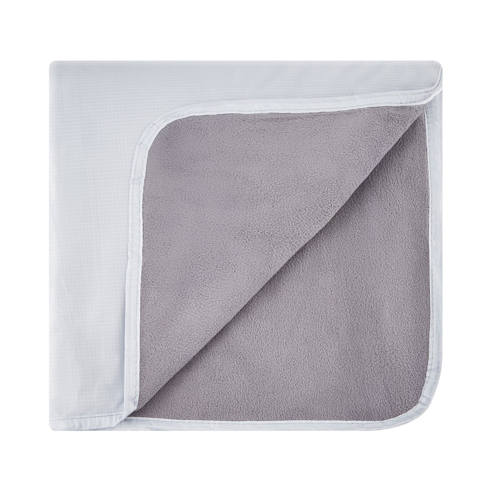 Blankets & Throws: VEVOR Camping Blanket 2 m x 1.5 m Wearable Warm Stadium Blanket Light Grey.