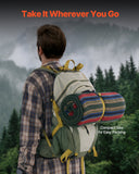 Blankets & Throws: VEVOR Wool Camping Blanket 1.62 m x 2.23 m for Camping Hiking Travel Texture