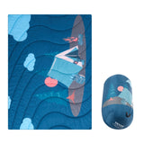 Blankets & Throws: VEVOR Camping Blanket 1.9 m x 1.32 m Wearable Warm Stadium Blanket Outdoor