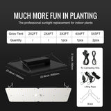 Greenhouses & Accessories: VEVOR LED Grow Light, 400W Full Spectrum Dimmable, High Yield Samsung 2B1B Diodes Growing Lamp for Indoor Plants Seedling Veg and Bloom Greenhouse Growing, Daisy Chain Driver for 4x4/5x5 ft Grow Tent