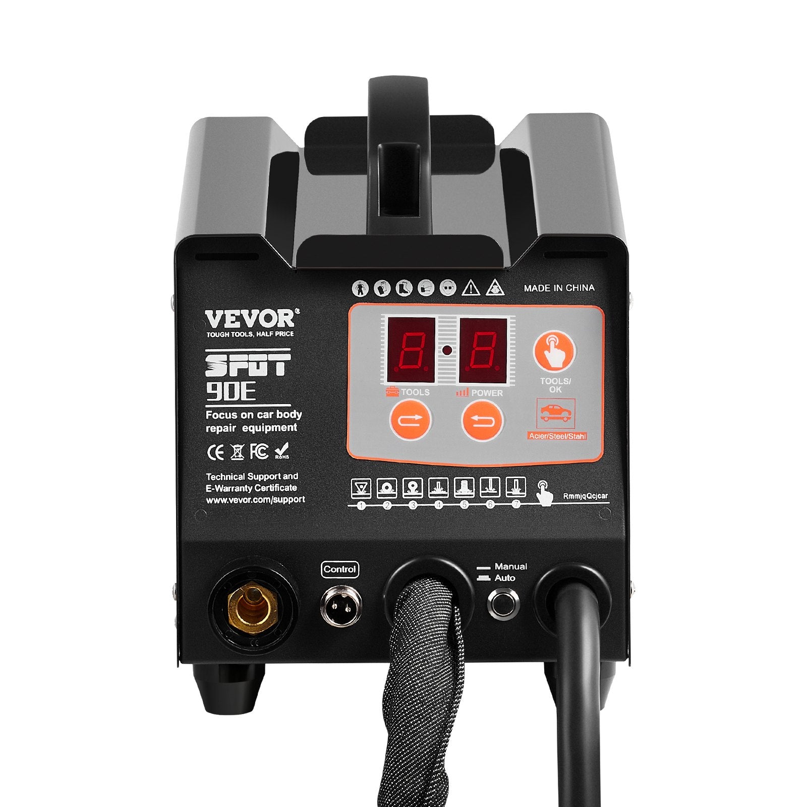 Automotive Repair & Speciality Tools: VEVOR Spot Welder Dent Puller 3KW Stud Welder Dent Repair Kit with 2 Welding Gun