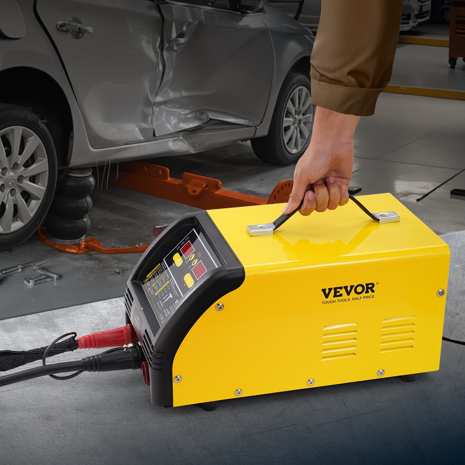 Kitchen & Bathroom DIY: VEVOR Dual Pro Stud Welder Professional 5KW Welder for Steel & Aluminum Panels