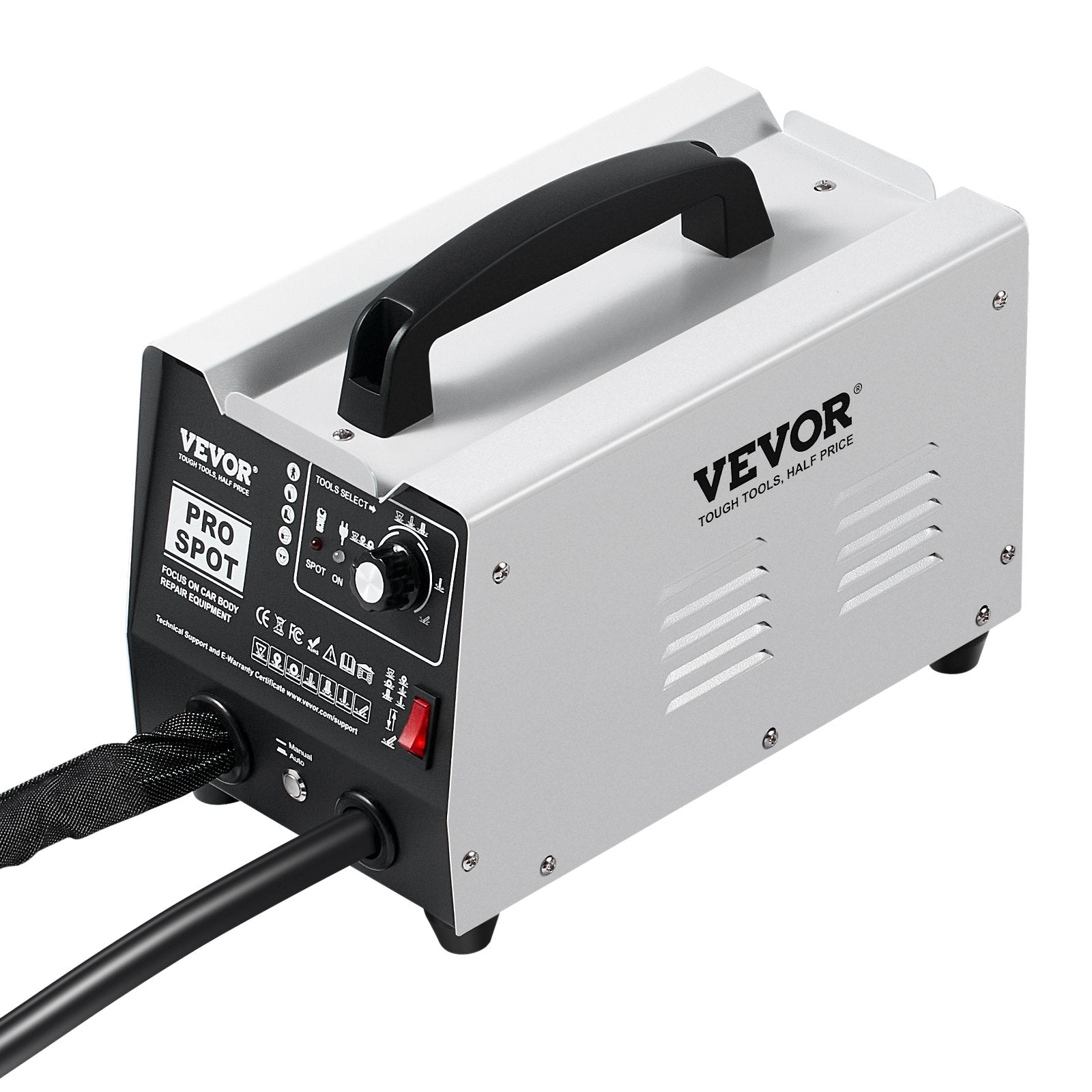Automotive Repair & Speciality Tools: VEVOR Stud Welder Dent Repair Kit, 1.8KW Spot Welder Dent Puller with Auto/Manual Welding & 7 Versatile Modes, Auto Body Spot Welding Dent Puller Machine for Car, Truck Dent Repair
