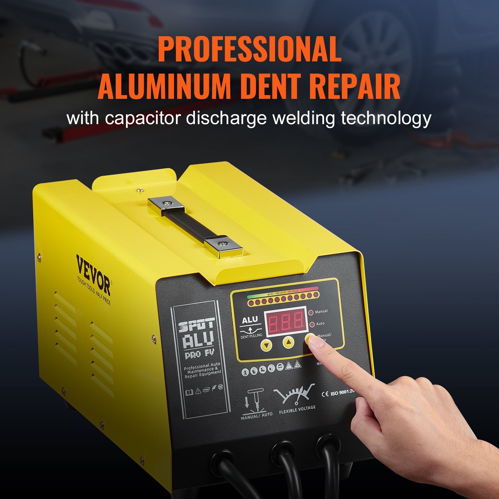 Automotive Repair & Speciality Tools: VEVOR Spot Welder Dent Puller 300W Stud Welder Dent Repair for Aluminum Car Body