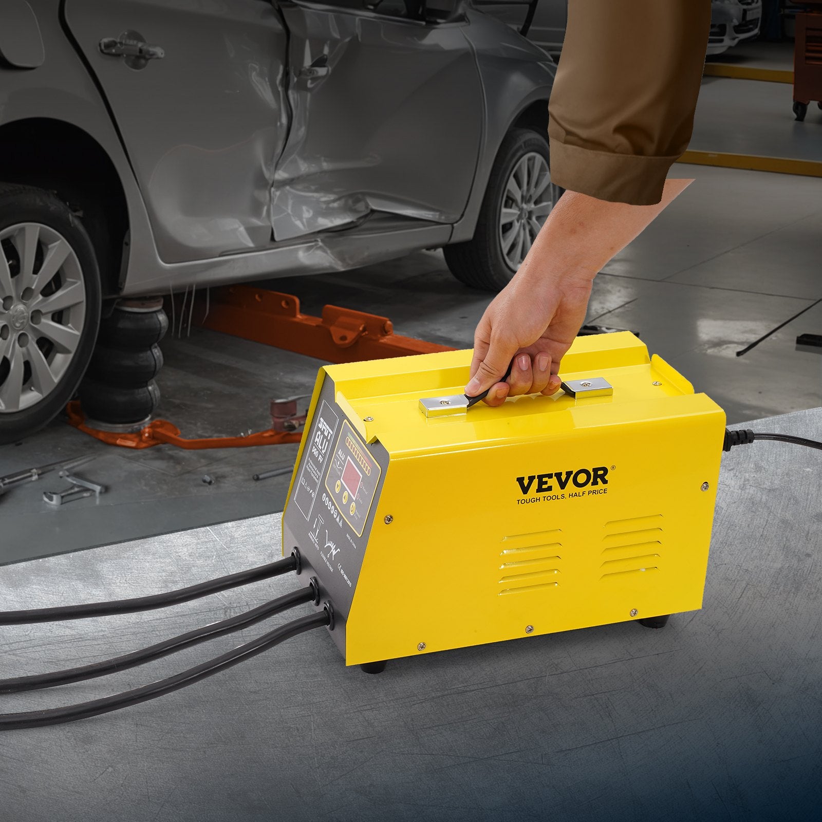Automotive Repair & Speciality Tools: VEVOR Spot Welder Dent Puller 300W Stud Welder Dent Repair for Aluminum Car Body