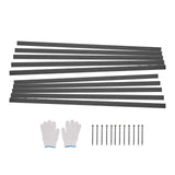 Laundry Cleaning Supplies: VEVOR Metal Landscape Edging, 10 Packs 60 in Rust-Resistant Aluminum Alloy Landscape Edging, Bendable Garden Edging Border, Heavy Duty Lawn Edging Fence for Flower Bed Yard Pathway