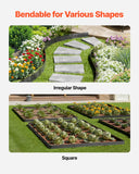 Laundry Cleaning Supplies: VEVOR Metal Landscape Edging, 8 Packs 72 in Rust-Resistant Aluminum Alloy Landscape Edging, Bendable Garden Edging Border, Heavy Duty Lawn Edging Fence for Flower Bed Yard Pathway